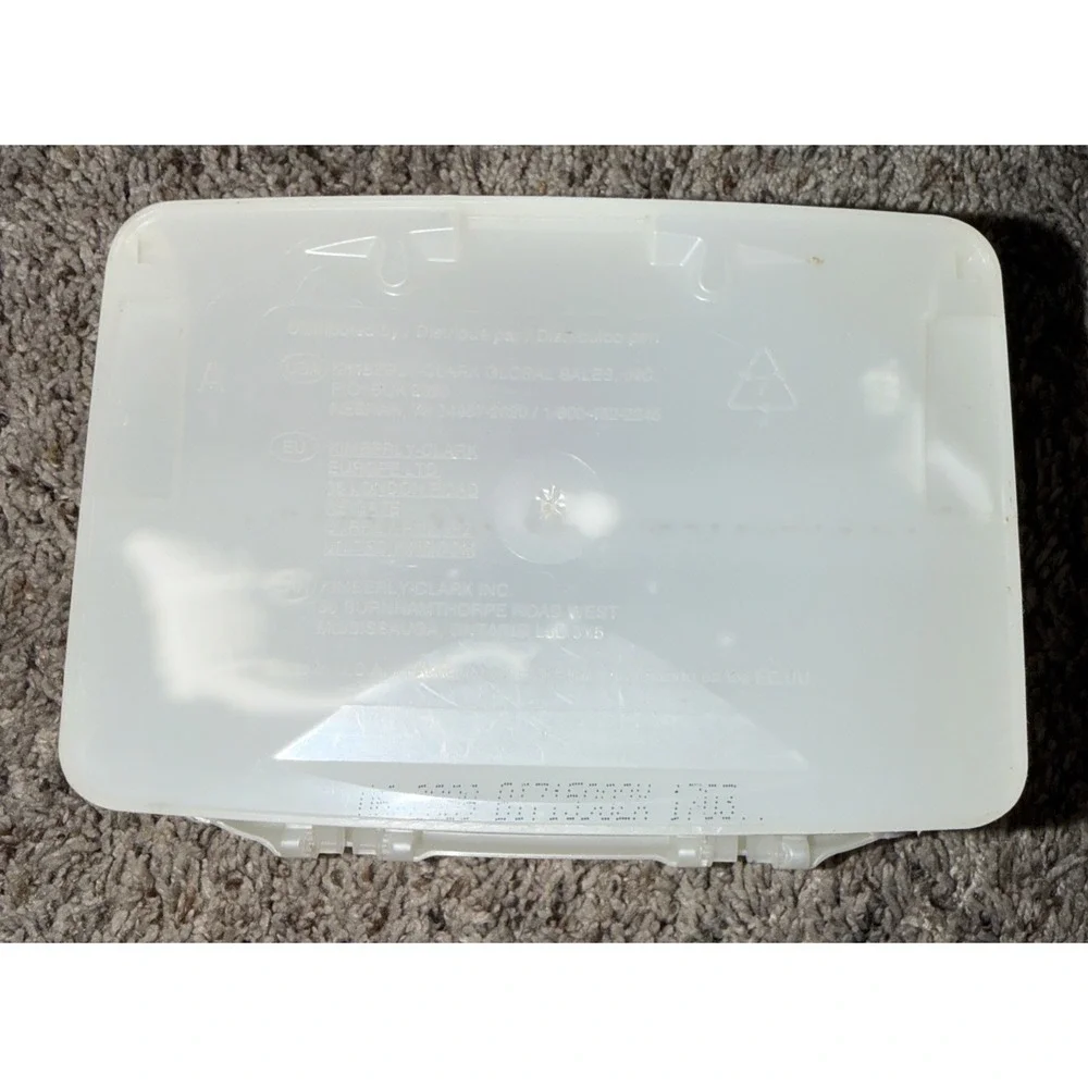 Cottonelle Flushable Wipes Dispenser Hard Container Refillable Tub EMPTY